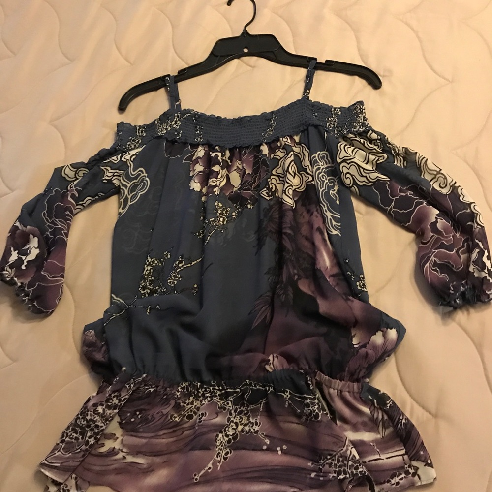 Guess sheer top